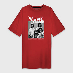 Женская футболка-платье Black Sabbath rock