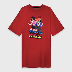 Женская футболка-платье River city girls - fighting