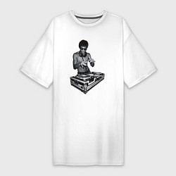 Женская футболка-платье DJ Bruce Lee