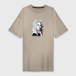 Женская футболка-платье Георг Фридрих Гендель