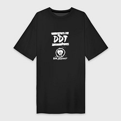 Женская футболка-платье DDT rise against