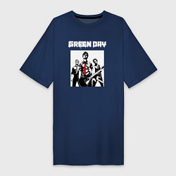 Женская футболка-платье Greed Day rock