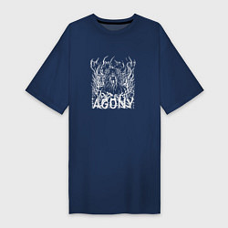 Женская футболка-платье Agony
