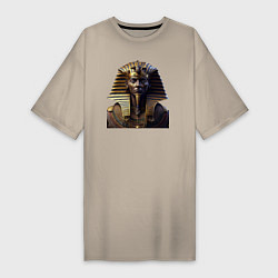 Женская футболка-платье Египетский фараон