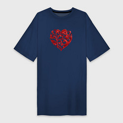 Женская футболка-платье Twisted heart