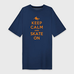 Женская футболка-платье Skate on