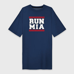 Женская футболка-платье Run Miami Heat