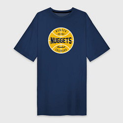 Женская футболка-платье Denver Nuggets 1967