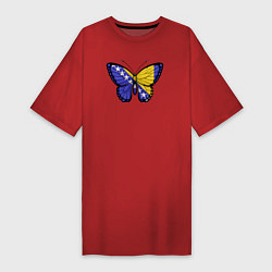 Женская футболка-платье Бабочка Босния и Герцеговина