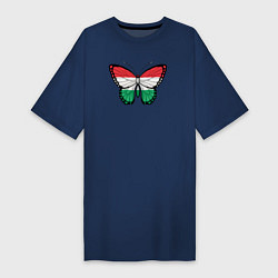 Женская футболка-платье Бабочка Венгрия