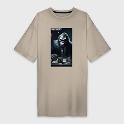 Женская футболка-платье Payday 3 gorilla with money