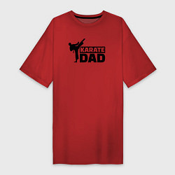 Женская футболка-платье Karate dad