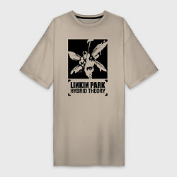 Женская футболка-платье LP Hybrid Theory