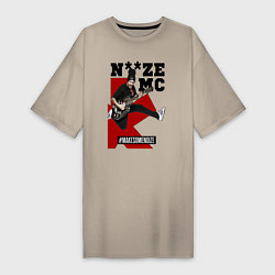 Женская футболка-платье Noize MC - guitarist