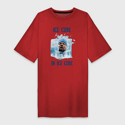 Женская футболка-платье Ice Cube in ice cube