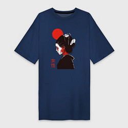 Женская футболка-платье Geisha sun