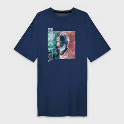 Женская футболка-платье Van Gogh Negative