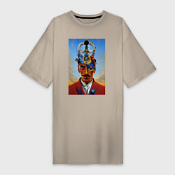 Женская футболка-платье Salvador Dali - surrealism