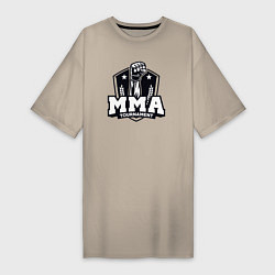 Женская футболка-платье Турнир MMA