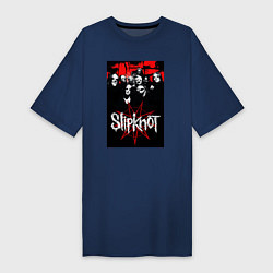 Женская футболка-платье Slipknot - all