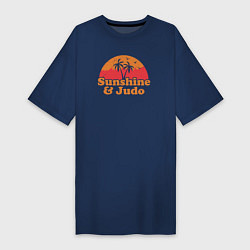 Женская футболка-платье Sunshine and judo