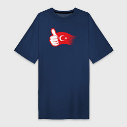 Женская футболка-платье Турецкий лайк