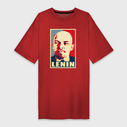 Женская футболка-платье Владимир Ильич Ленин