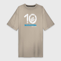 Женская футболка-платье Maradona 10