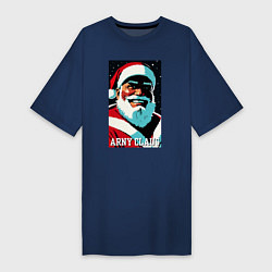 Женская футболка-платье Arnold Schwarzenegger - Santa Claus