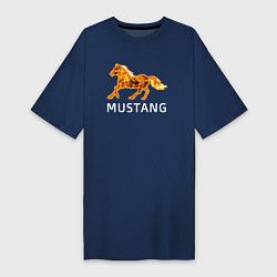 Женская футболка-платье Mustang firely art