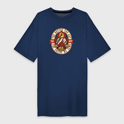 Женская футболка-платье Горячий пожарный