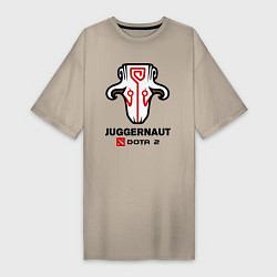Женская футболка-платье Juggernaut Dota 2