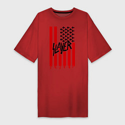 Женская футболка-платье Slayer Flag