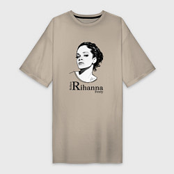 Женская футболка-платье Рианна