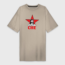 Женская футболка-платье Che Guevara star