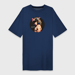 Женская футболка-платье Иноске Хашибира - Клинок, рассекающий демонов