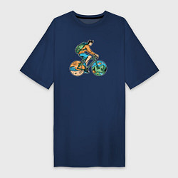 Женская футболка-платье Nature biker