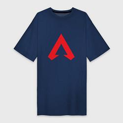 Женская футболка-платье Logo apex legends
