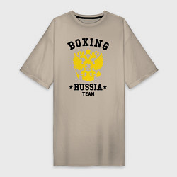 Женская футболка-платье Boxing Russia Team