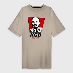 Женская футболка-платье KGB: So Good