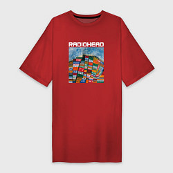 Женская футболка-платье Radiohead