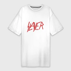 Женская футболка-платье Slayer