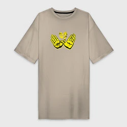 Женская футболка-платье Wu-Tang Hands