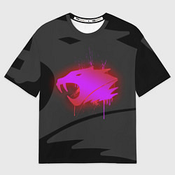 Футболка оверсайз женская CS:GO: iBUYPOWER Black Сollection, цвет: 3D-принт