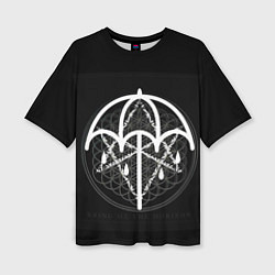 Футболка оверсайз женская BMTH: Rain Symbol, цвет: 3D-принт