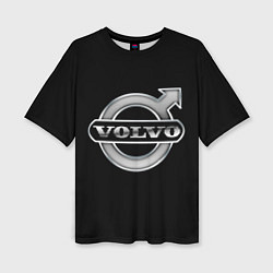 Женская футболка оверсайз Volvo Concern - logo