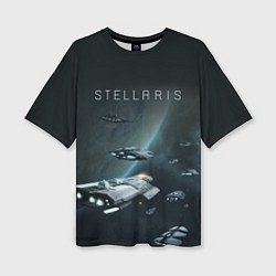 Женская футболка оверсайз Stellaris