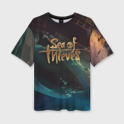 Женская футболка оверсайз Sea of thieves
