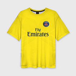 Женская футболка оверсайз PSG FC: Neymar Away 17/18