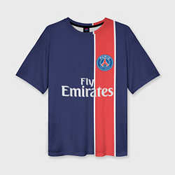 Женская футболка оверсайз FC PSG: Original